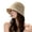 Type A, variant on Xinwanna Women Fisherman Hat Hollowed-Out Design Sun Protection Hat Wide Brim Braided Basin Hat Summer Accessory (Type A,One Size)
