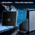 thumbnail image 4 of FREE VILLAGE Countertop Nugget Ice Maker,33 lb/24H Portable Ice Machine with 1.8L Water Tank Self-Cleaning,One-Touch Automatic Ice Dispensing,1.5 lb Ice Storage,for Home/Office/Kitchen/Bar, 4 of 9