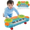 Electronic Keyboard Music Instrument Toy Educational Musical Toys for Baby Kids, Yellow, Red, Blue OCTAP