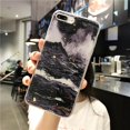 thumbnail image 1 of Funda de teléfono Lovebay para iPhone 13 12 11 Pro Max 7 8 Plus X XR XS Max 12 SE 2, funda de TPU suave con purpurina de mármol dorado brillante de lujo Tan Jianjun unisex, 1 of 2