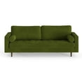 thumbnail image 4 of Pemberly Row Modern / Contemporary Performance Velvet Sofa in Forest, 4 of 5