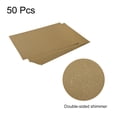 thumbnail image 3 of Uxcell Shimmer Cardstock Paper 50 Sheets, 8x11.5 Inch 92 Lb/250gsm, Bronze Tone, 3 of 6