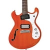 Danelectro '66 Classic Semi-Hollow Electric Guitar Transparent Orange