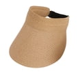 thumbnail image 4 of Womens Sun Hat Men'S and Women'S Hand Woven Straw Hats, Large Brimmed Sun Hats, Summer Western Cowboy Hats, Outdoor Beach Sun Hats, 4 of 6