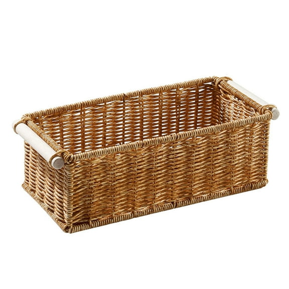 Versatile Handmade Plastic Woven Storage Baskets for Decoration and Storage Versatile Use Organizers Home Accessory
