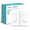 thumbnail image 1 of Kasa Smart 3-Way Light Switch Kit by TP-Link (HS210 KIT) - Neutral Wire and 2.4GHz Wi-Fi Connection Required, Works with Alexa and Google H, 1 of 7