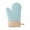 Light Blue, variant on Oven Mitts for Kitchen, Opposition Scalding, 1Pc Heat Resistant Silicone Oven Mitt for Bbq, Baking and Cooking 11X7In(White)