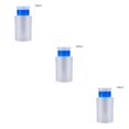 thumbnail image 1 of ZheElen Pump Dispenser Bottle Compact Refillable Empty 180ml Nail Remover Liquid Holder Manicure Accessory Package Containers Blue 3Set, 1 of 6