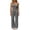 *Black, variant on VBVC Women's Striped 2 Piece Outfit, Strapless Bandeau Tube Top and Wide Leg Pants Set, Summer Casual Lounge Wear with Pockets,Black,S-2XL