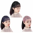 thumbnail image 3 of Ikat Rambut, Aksesori Rambut Renda, Klip Rambut Bertepi Lebar, Ikat Rambut Topi, Bernafas, Serba guna,, 3 of 7