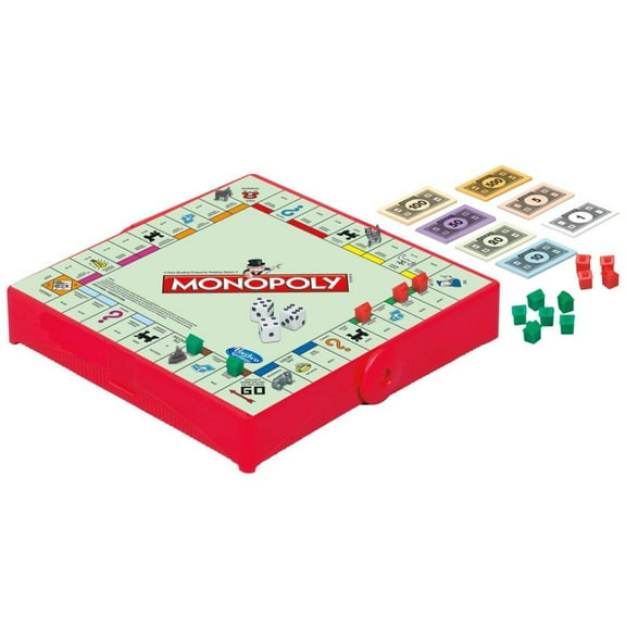 Monopoly Grab and Go Board Games, 10 in