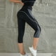 thumbnail image 4 of WILLBEST Pantalones de Yoga de Cintura Alta para Mujer, Mallas Elásticas de Entrenamiento de 7/8 de Largo, Cómodas Mallas Deportivas para Correr, Gimnasio, Uso Diario Extra Grande, 4 of 5