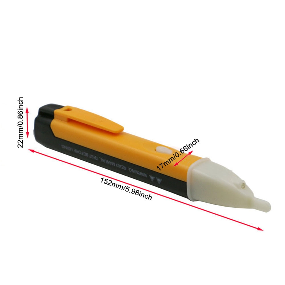 Electric Indicator 90-1000V Socket Wall AC Power Outlet Voltage Detector Sensor Voltage Tester Pen LED Light Electric Indicator 90-1000V Socket Wall AC Power Outlet Voltage Detector Sensor Voltage Tester Pen LED Light