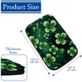 thumbnail image 4 of Saint Patrick's Day Printed Soft Furry Car Armrest Mat 12.5x8.2 Inch Comfortable Armrest Accessory, 4 of 6