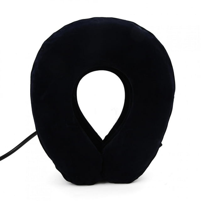 Almohada para el cuello Jadeshay Ergonómico Portátil Inflable Azul