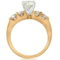 thumbnail image 2 of Pompeii 1 3/4ct Diamond 14k Yellow Gold Engagement Ring U Prong Round Cut (I/J,SI2-I1), 2 of 3