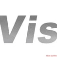 thumbnail image 3 of Lund Boat 1600 Vision Decal 2140028 | Metallic Silver Sticker 15 Inch, 3 of 4