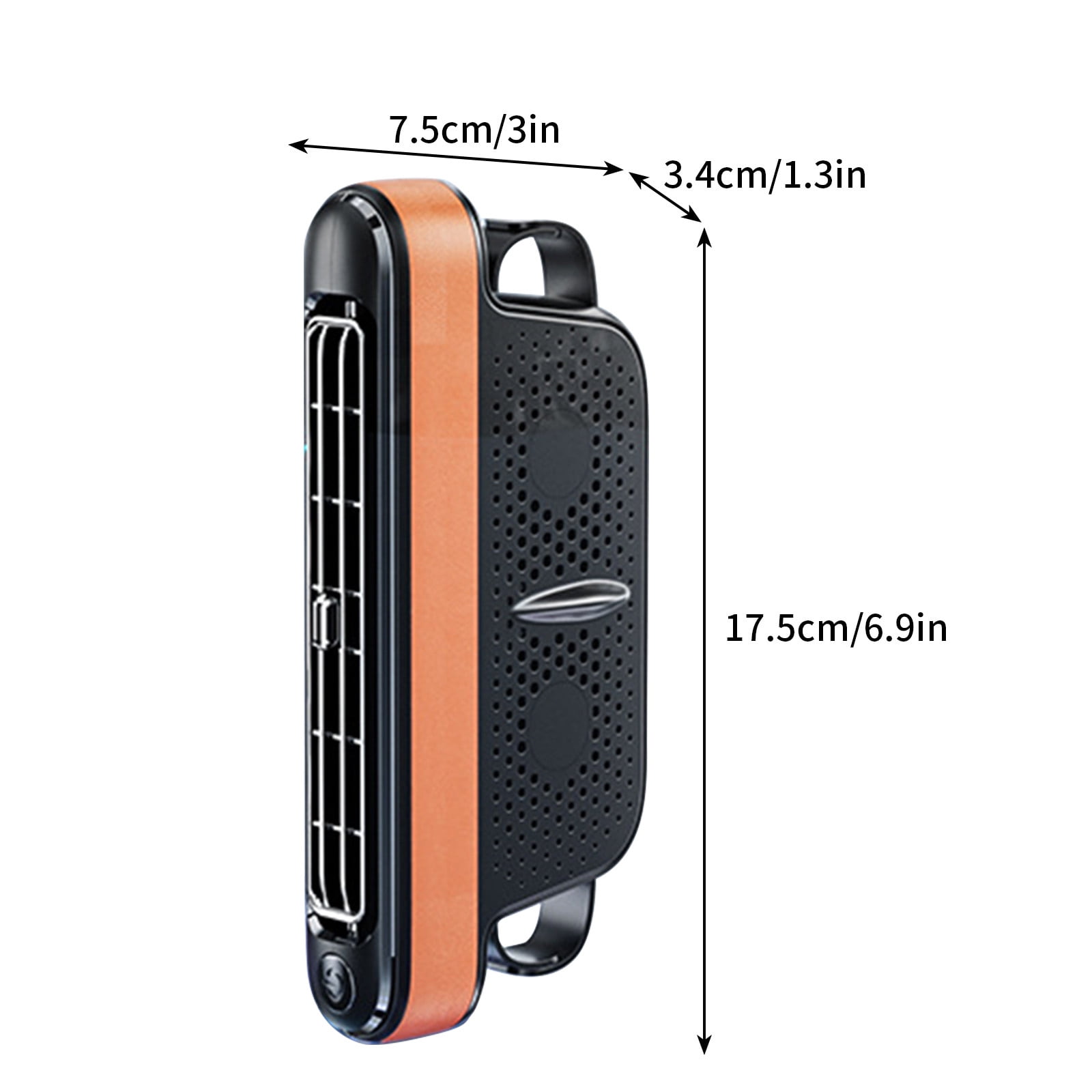 SPOORYYO Portable Car Fan For Backseat USB Powered Car Seat Fan Cooling Air Fan For Car Vehicle Fan For Back Seat Car Back Seat Cooling Fan Car USB Fan For Rear Seat