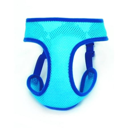Comfort Soft Wrap Adjustable Dog Harness XXSmall - Blue, Girth Size 14
