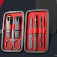 thumbnail image 6 of EXLEAF 2026 New Manicure Set, 7Pcs Nail Care Kit with Clippers for Professional Grooming, Pedicure and Manicure, Travel Kit for Men Women for Home,Travel,Salon, 6 of 7