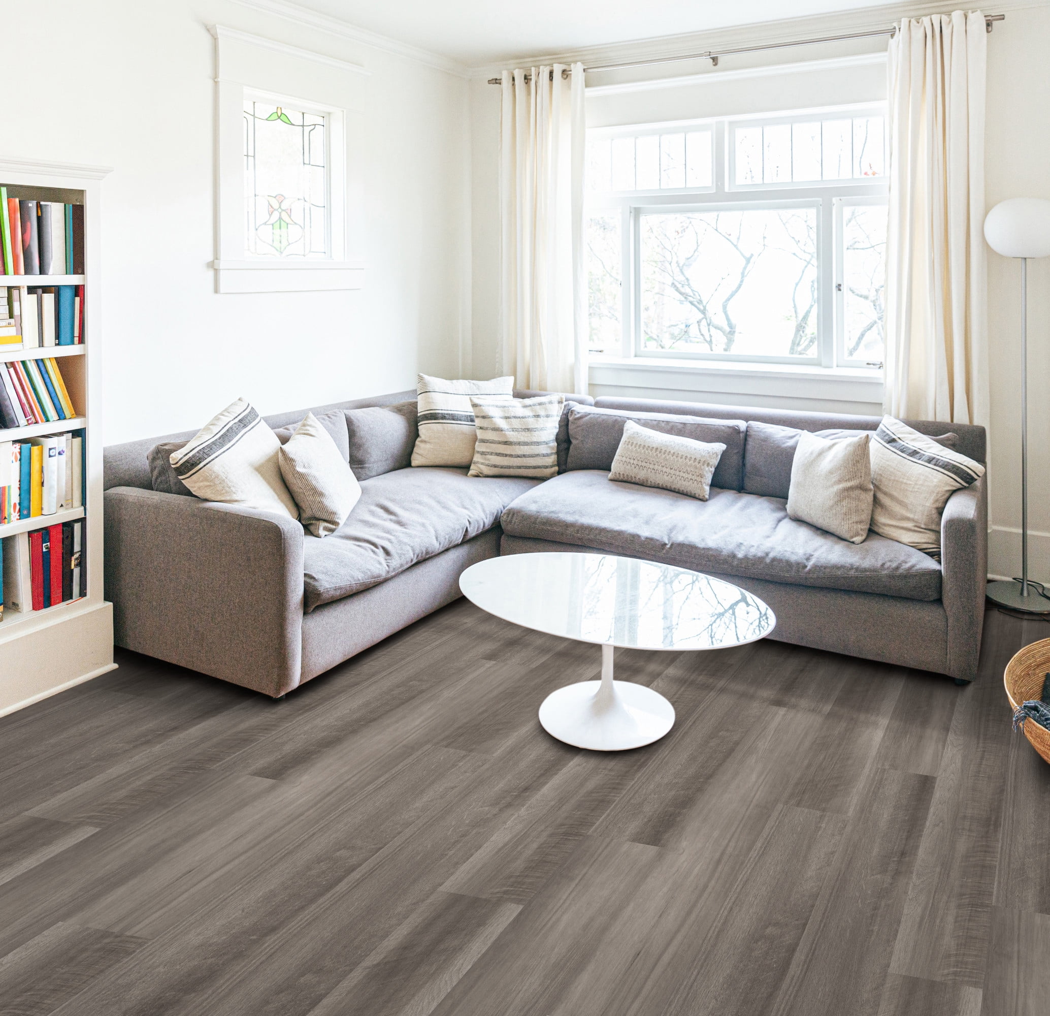 (100 pack) Shaw Floors Prestige 6 in. x 36 in. Homestead Oak, Luxury Vinyl Plank (11.81 sq. ft./ Carton)