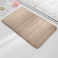 thumbnail image 7 of Wdhugt Memory Foam Bath Mat Rug Carpet Bedroom Mat Non Slip Bathroom Foot Mat Ultra Soft And Non-Slip Bathroom Rugs Water Absorbent And Machine Washable Bath Rug Comfortable Thick Bath Rugs 24" X 16", 7 of 7