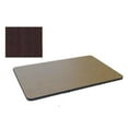 thumbnail image 1 of Rectangular Cafe Breakroom Top in Red (30 in. x 48 in./Mahogany), 1 of 2
