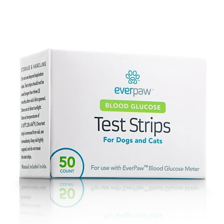 test blood cat on glucose EverPaw Strips, Test Diabetes for Pet Glucose Blood