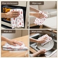 thumbnail image 5 of 6 Pcs Funny Kitchen Towels,Red Christmas Tree Pattern Microfiber Dish Towels,Kitchen Tea Towels,Kitchen Towel Set (18" X 26"), 5 of 7