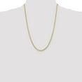 thumbnail image 2 of Auriga Fine Jewelry 10K Yellow Gold 3.5 mm Semi-Solid Rope Chain Necklace for Mens 24", 2 of 6