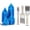 Blue, variant on Painters Pyramid Stands: 36pcs Painting Pyramids Stands for Cabinet Doors Paint & Pouring - Mini Triangle Cone Paint Tripods for Canvas Risers Support - Art DIY Woodworking Tools Accessories