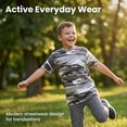 thumbnail image 5 of Boy's Woodland Camouflage Short Sleeve T-Shirt, Green Woodland, X-Small, 5 of 6