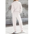 thumbnail image 2 of Conjunto Deportivo PRETTYGARDEN Mujer 2 Piezas Sudadera con Cierre y Jogger Talla M, 2 of 7