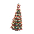 thumbnail image 4 of plegable con cintas, práctico y portátil, adorno navideño estético para hotel, hogar, bar y sala estar. 150 centímetros, 4 of 9