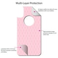 thumbnail image 4 of DistinctInk Custom SKIN / DECAL compatible with OtterBox Commuter for iPhone XS MAX (6.5" Screen) - Pink Dot Line Pattern, 4 of 5