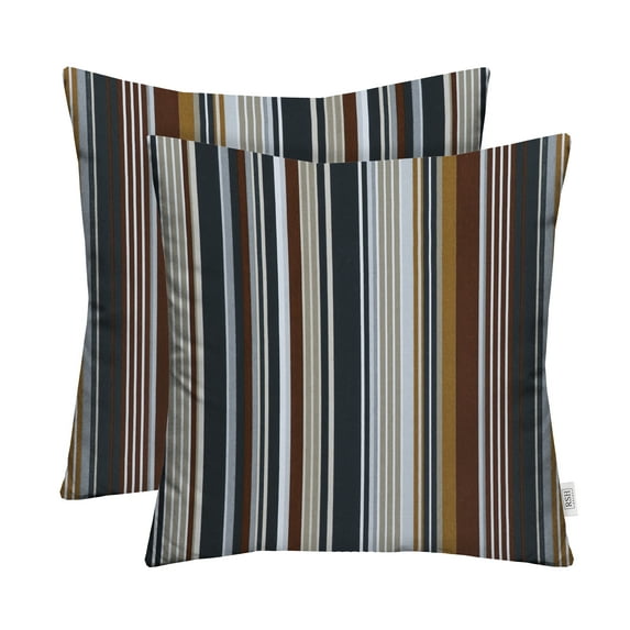 RSH Décor Indoor Outdoor Set of 2 Pillows, 20" x 20", Labrisa Rattan