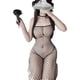 thumbnail image 4 of Lencería Bodystocking negra, Lencería Bodystocking de malla Lencería Bodystocking de malla transpirable Lencería Bodystocking Diseño aerodinámico, 4 of 9