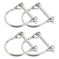 thumbnail image 4 of ITSELFER 4pcs Locking Pin Heavy Duty Trailer Coupler Pin Round Wire Locking Clip (M6x50mm), 4 of 6