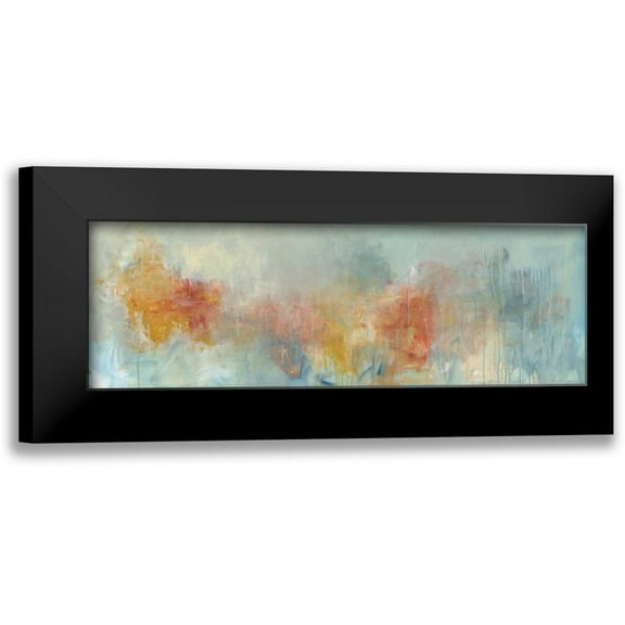 Green, Elise 14x7 Black Modern Framed Museum Art Print Titled - Early Light