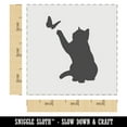 thumbnail image 2 of Cat Playing with Butterfly DIY Cookie Wall Craft Stencil - 3.5 Inch, 2 of 5