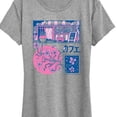 thumbnail image 3 of Instant Message - Japanese Panels - Women's Short Sleeve Graphic T-Shirt, 3 of 6