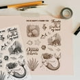 thumbnail image 4 of 1 Sheet Marine Elements Clear Stamp Ocean Mermaid Rubber Clear Stamps Transparent Silicone Stamps Seal, 4 of 9