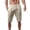 Beige, variant on Men's Casual Shorts ,Casual Summer Shorts Linen Blend Elastic Waist With Pockets Loose Fit (Beige ,3X-Large)