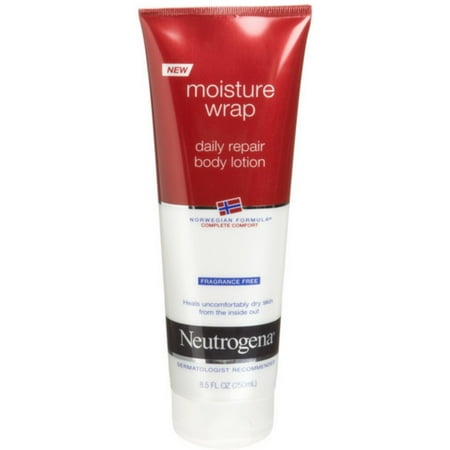 Neutrogena Norwegian Formula Moisture Wrap Daily Repair Body Lotion, 8.5 FL OZ