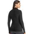 thumbnail image 2 of Cuddl Duds Women  Mock Neck Long Sleeve Blouses & Tops, 2 of 4