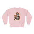 thumbnail image 2 of Dia de los Muertos Skeleton Enjoying Pizza - Unisex Sweatshirt, 2 of 4