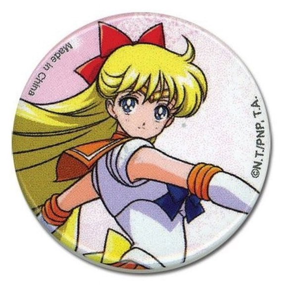 Sailor Moon: Sailor Venus 1.25" Button