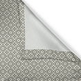 thumbnail image 6 of Ambesonne Quatrefoil Valance & Curtain, Edwardian Floral, 55"x24", Beige Blue Grey, 6 of 6