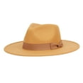 thumbnail image 6 of Wide Brim Women Men Rancher Fedora Hats Felt Panama Hats, 6 of 11