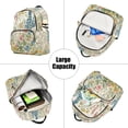 thumbnail image 5 of FORMRS Mini Backpack Purse for Women Travel Daypack Casual Shoulder Bag, Colorful Wildflowers, 5 of 7